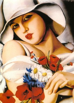 1928年の夏の真ん中 現代のタマラ・デ・レンピッカ Oil Paintings